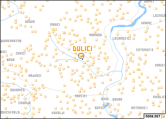 map of Ðulići