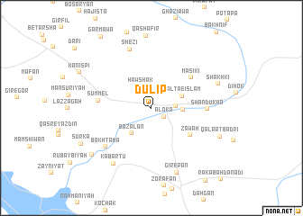 map of Dūlip