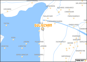 map of Duliuzhan