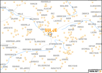 map of Dulje