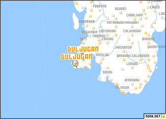 map of Duljugan