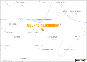 map of Dulkadirlikaraisa