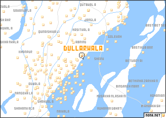 map of Dullarwāla
