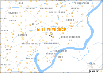 map of Dulleke Mahār