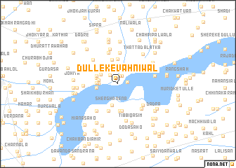 map of Dulle ke Vahniwāl
