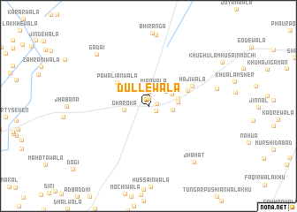 map of Dullewāla