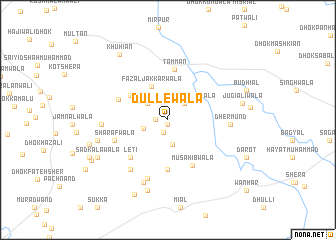map of Dullewāla