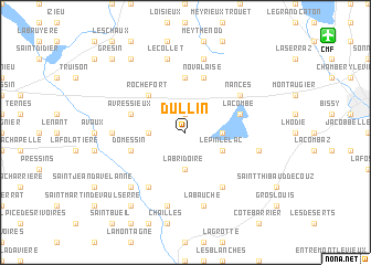 map of Dullin