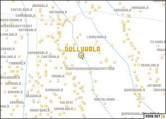 map of Dulluwāla