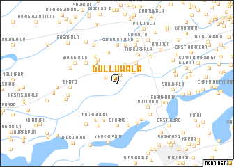 map of Dulluwāla