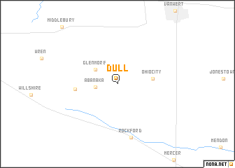 map of Dull