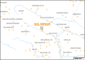 map of Dūl Ma‘sūm