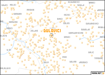 map of Ðulovići