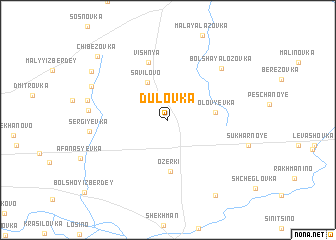 map of Dulovka