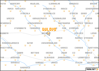 map of Dulovo