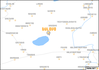 map of Dulovo