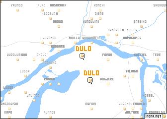 map of Dulo