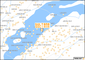 map of Dultāna