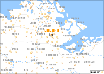 map of Dulu-an