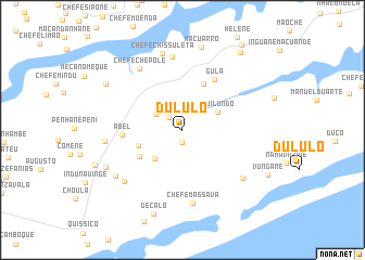 map of Dululo