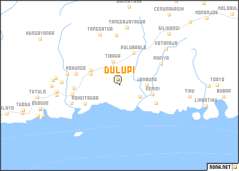 map of Dulupi