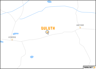 map of Duluth