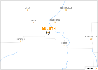 map of Duluth