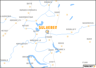map of Dulweber