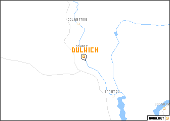 map of Dulwich
