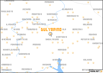 map of Dulyapino