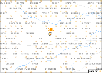map of Dŭl