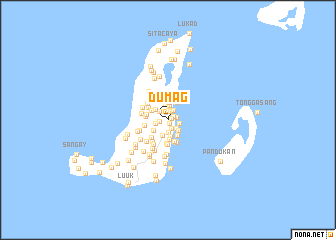 map of Dumag