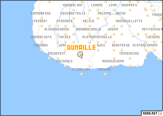 map of Dumaille