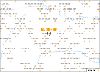 map of Dumakwai