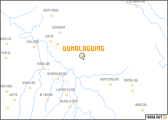 map of Dumalaguing