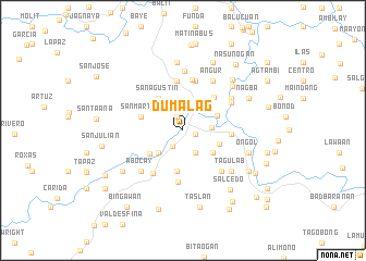 map of Dumalag