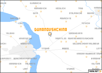 map of Dumanovshchina