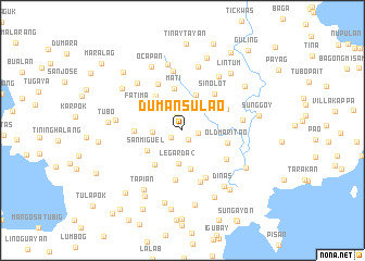 map of Dumansulao