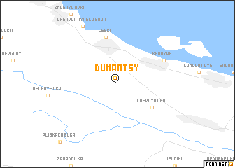 map of Dumantsy