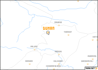 map of Dumān