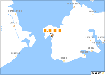 map of Dumaran