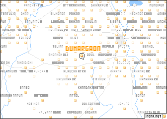 map of Dumargaon