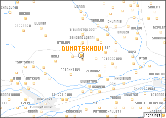 map of Dumatskhovi