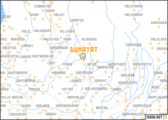 map of Dumayat