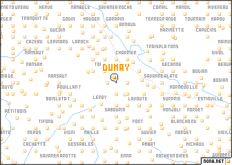 map of Dumay