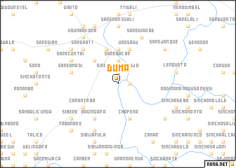 map of Duma