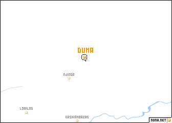 map of Duma