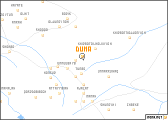 map of Dūmā
