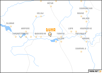 map of Duma