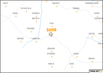 map of Duma